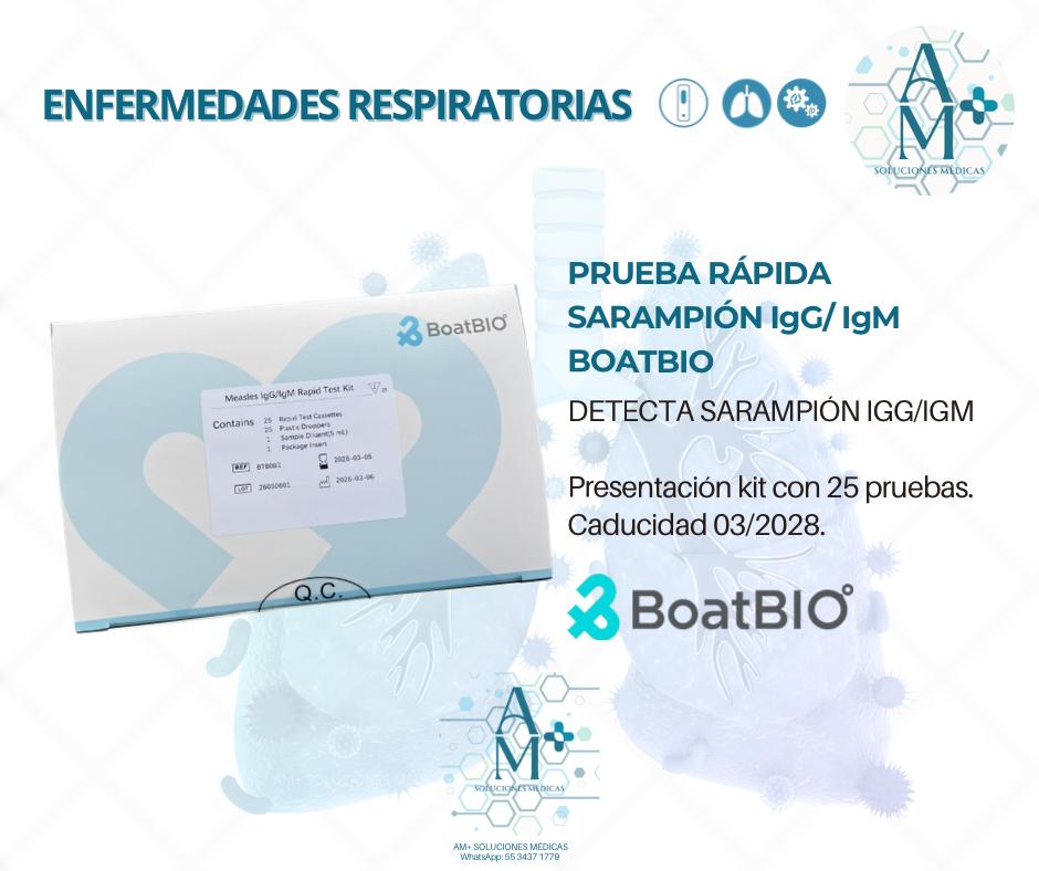 PRUEBA RÁPIDA BOATBio SARAMPIÓN