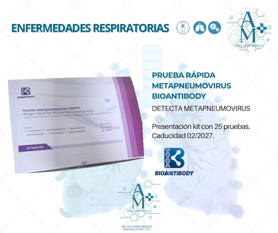 PRUEBA RÁPIDA BIOANTIBODY METAPNEUMOVIRUS