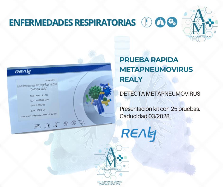 PRUEBA RÁPIDA REALY METAPNEUMOVIRUS